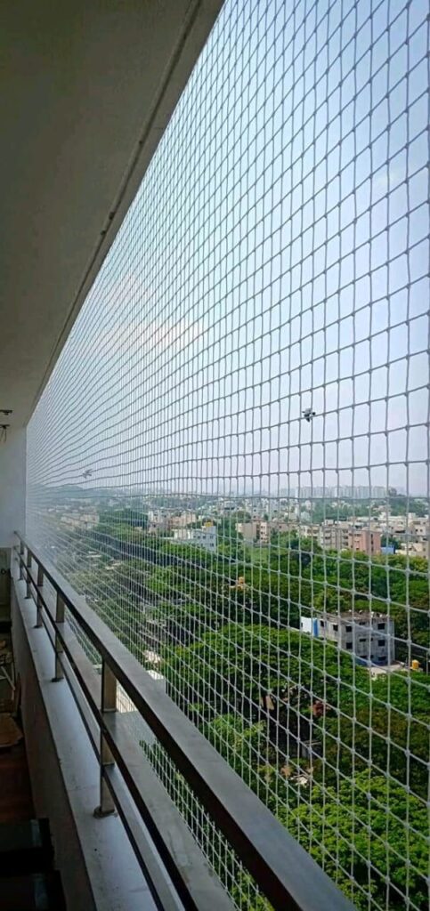 Balcony Safety Nets View